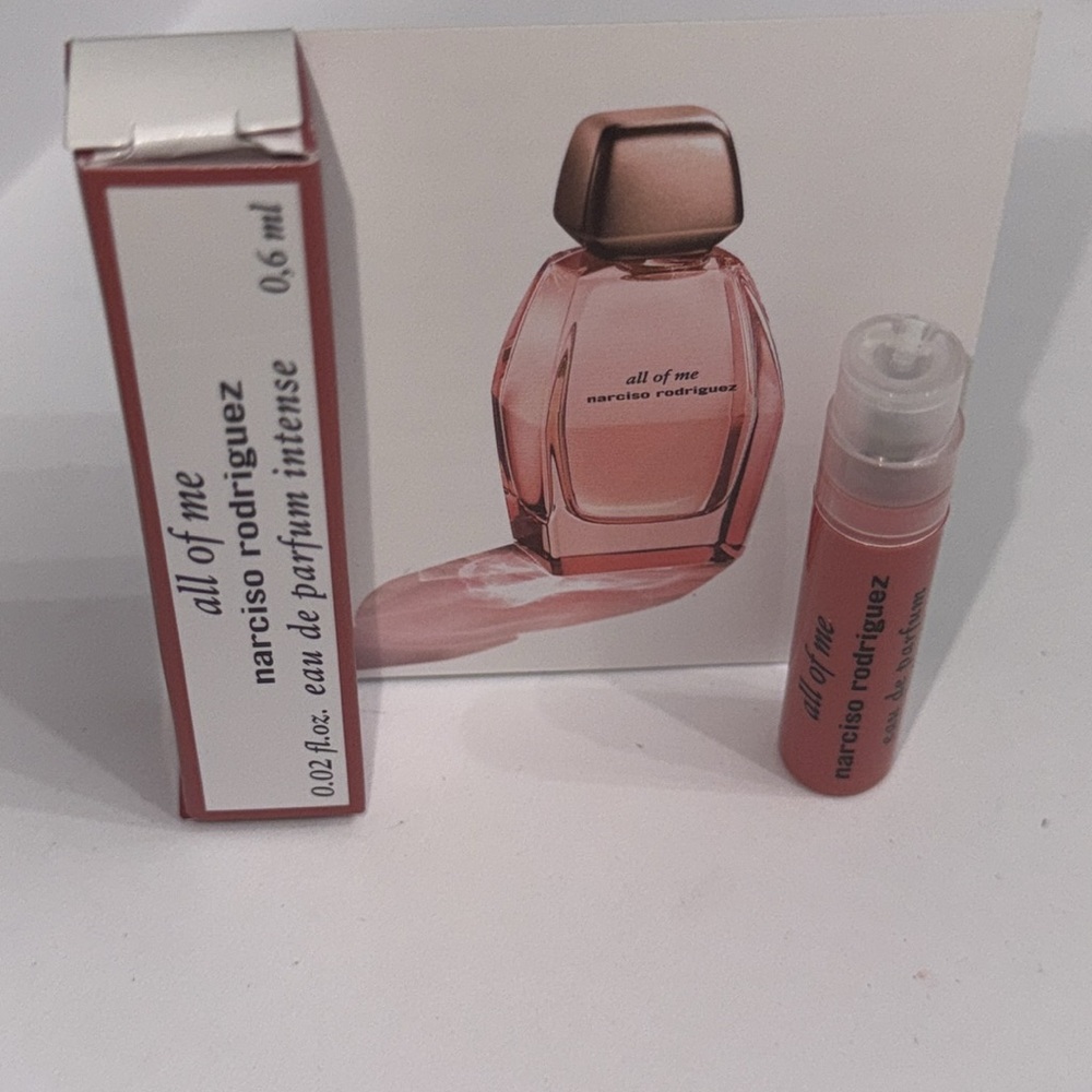 🌷3/$15 NWT narciso rodriguez all of me eau de parfum intense spray sample